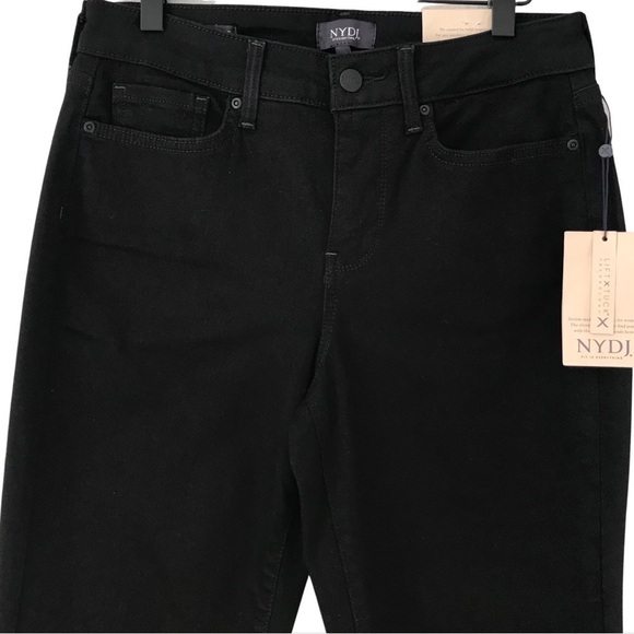 New! NYDJ Marilyn Straight Leg Lift Tuck Technology High Waist Slimming Jeans - Picture 4 of 13